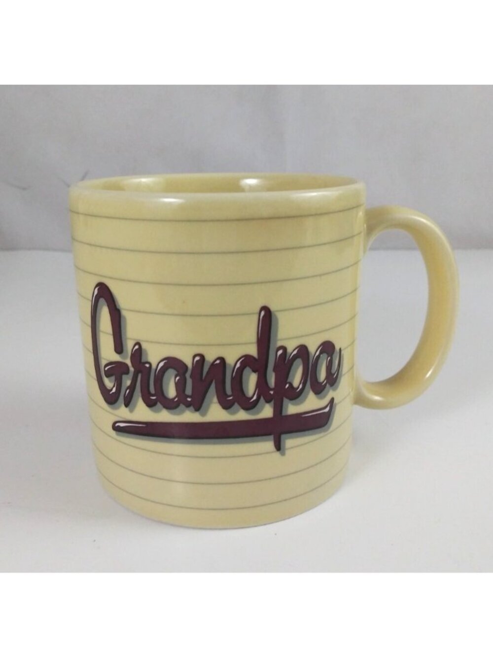 Vintage 1985 Applause Grandpa You're The Best! Collectible Coffee Cup #3114
